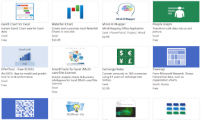Apps for Excel