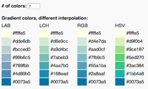 Lch Color Gradient Picker